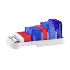 Lid Organizer for Kitchen Cabinet, Expandable Holder, 10 Dividers