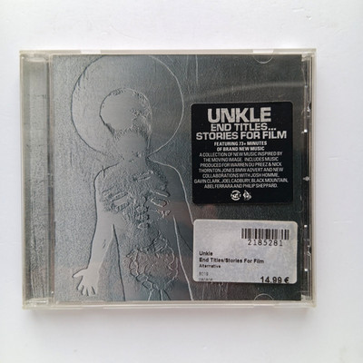 UNKLE End Titles Stories For Film CD 2008 Downtempo Trip Hop Abstrac, Electronic