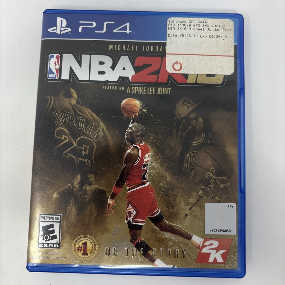 NBA 2K16 Michael Jordan Special Edition Spike Lee PlayStation 4 With Poster PS4 - Image 2 of 4