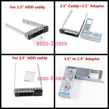 3.5" 2.5" HDD Tray Caddy Adapter For Dell Gen14 R440 R740 R740xd R940 R640 C6420