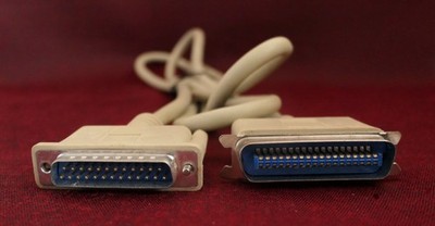 Centronics-Kabel 36-polig für LPT-Port / DB25-Buchse  (D-Sub 25-polig)