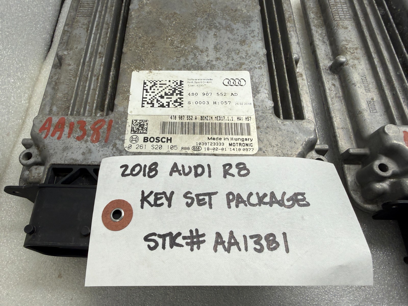 Audi R8 2017-2023 Electronic control unit