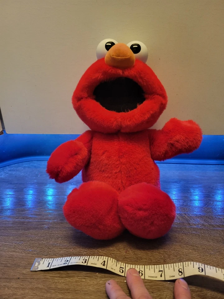 Оригинальный Vontage 1995 Tickle Me Elmo Плюшевый Состояние очень хорошее - Изображение 4 из 4