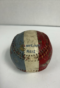 Cincinnati Reds Red White Blue Tricolor Souvenir Baseball