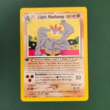 Light Machamp 25/105 Rare Neo Destiny Pokemon 1st Edition Near Mint/LP