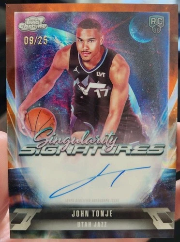 2025 Topps Cosmic Chrome John Tonje Base (RAW)