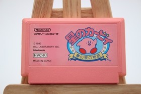 Kirby's Adventure Nintendo Japanese Famicom NES Game Cartridge from Japan