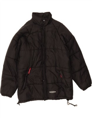 DONNAY wattierte Herrenjacke UK 42 XL schwarz Nylon AZ10