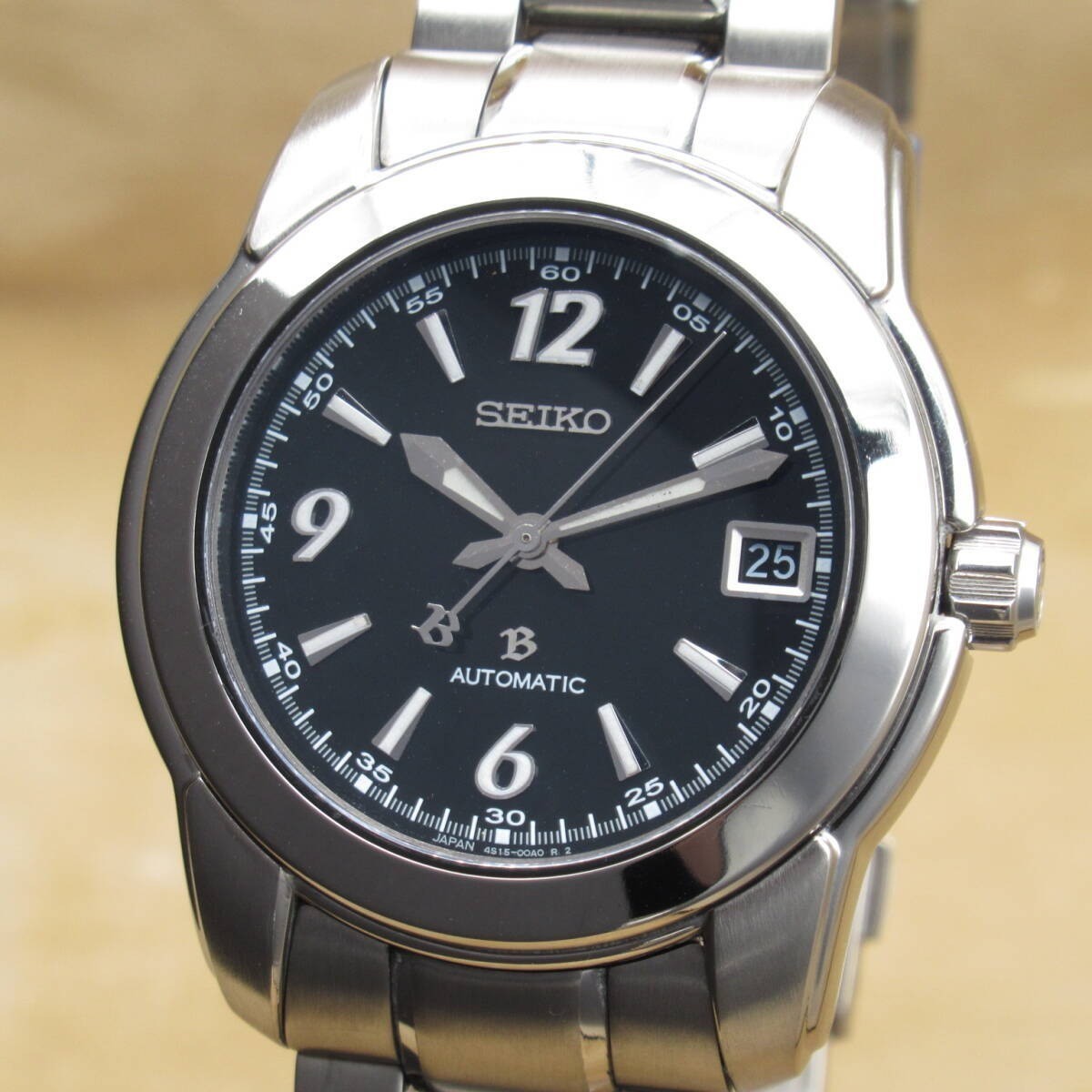 Seiko Brightz Sagn001 4S15-00A0 Titanium Automatic Winding Lightly