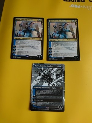 Kiato, Dancing Shadow x3 Planeswalker 340 MTG 3 Karten. ONE. wie abgebildet