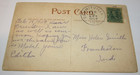 1909 Summitville, IN Family Cat Dog Huggin Thankful That You're Married Postcard — photo 2