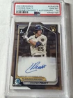 2024 Bowman Chrome 1st Prospect #CPA-CPR Cooper Pratt Brewers Auto PSA 10