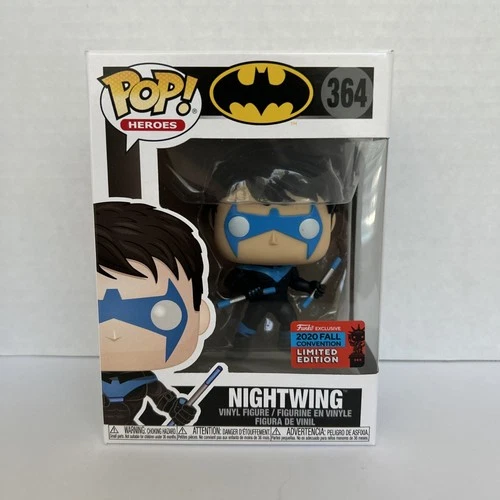 Funko Pop! Vinyl: DC Universe Nightwing #364 NYCC Exclusive Mint w/Hard Case