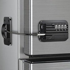 2025 New Refrigerator Locks with Combination - 1 pcs Black Password