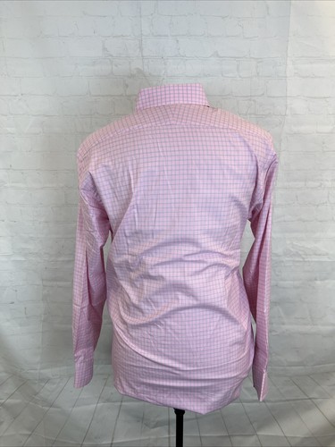 Brooks Brothers Men's Pink Plaid Cotton Dress Shirt 16 - 35 $138 - Picture 5 of 8
