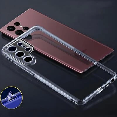 Handy Hülle Tpu Schutzhülle Silikon Cover Schutz Case Bumper Transparent Klar - Bild 1 von 4