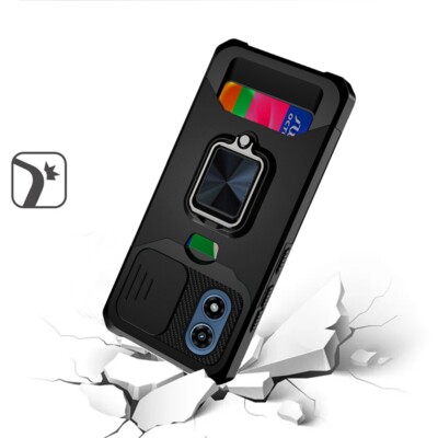 2 Pezzi Vetro Temperato Protettivo Per Motorola Moto G Play 2024 (XT2413V), Trasparente, 9H - Foto 2