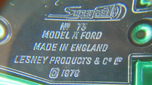 VINTAGE 1979 MATCHBOX SUPERFAST NO 73 MODEL A FORD GREEN - Picture 8 of 8