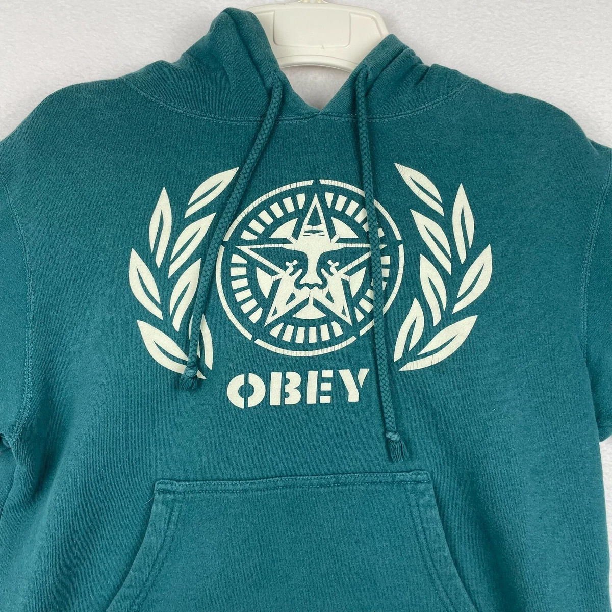 Obey green deals sweater
