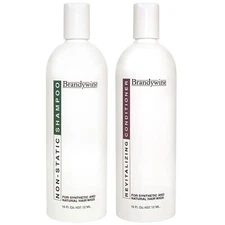 Brandywine Hair Care Set Non Static Shampoo and Conditioner 16 Oz Pack of 2