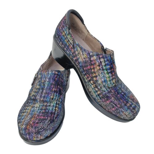 Naturalizer @ Work with Ortholite Florence Clog Slip Resistant Rainbow Sz 8 - Picture 1 of 15