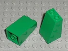 LEGO Star Wars Green slope brick ref 3684 / set 7144 1354 4406 3600 ...