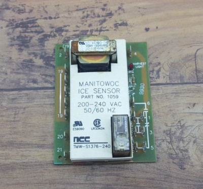 MANITOWOC TMW-S1376-240 ICE SENSOR BOARD 1059 NCC  MPC-S1376-01 TMWS1376240