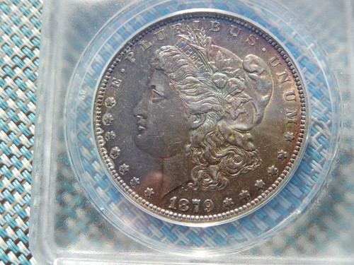 1879 O MORGAN DOLLAR ANACS AU 50 - Picture 13 of 15