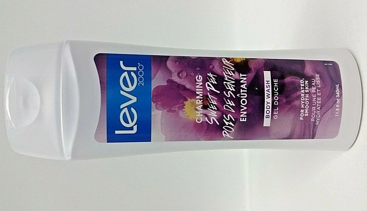 Lever clearance shower gel