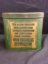 OUR BUSINESS REPUTATION VINTAGE CIGAR TIN