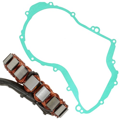 Stator & Gasket for Yamaha Big Bear 400 YFM400 2WD 4WD Realtree 2001 2002 - Foto 7 di 7