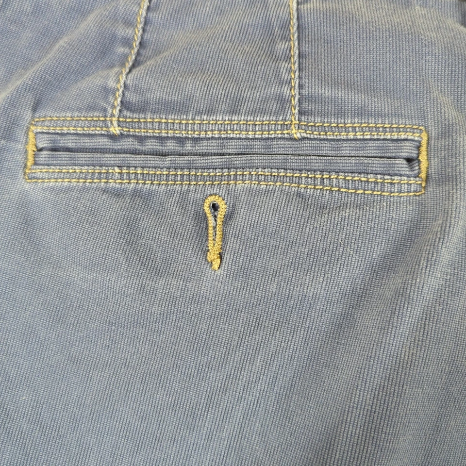 Tommy Bahama Shorts Mens 36 (Fit 37x10) Blue Casual Stretch Preppy Chino - Image 2 of 4