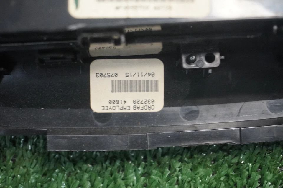 Nissan Sentra 2015 2016 panel de control de aire acondicionado temperatura OEM 275004AT2A Foto 4 de 4