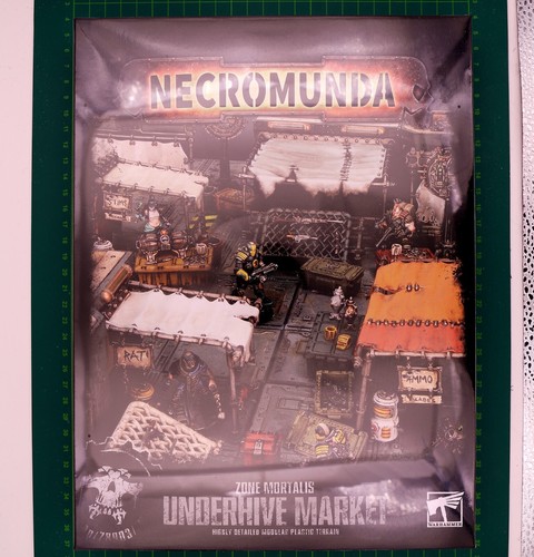 Zone Mortalis Underhive Market 300-85 necromunda Warhammer 40,000 - Picture 1 of 2