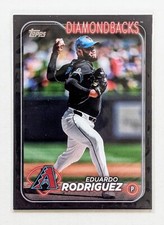 2024 Topps Update Series Eduardo Rodriguez Black Border /74 #US188 Diamondbacks