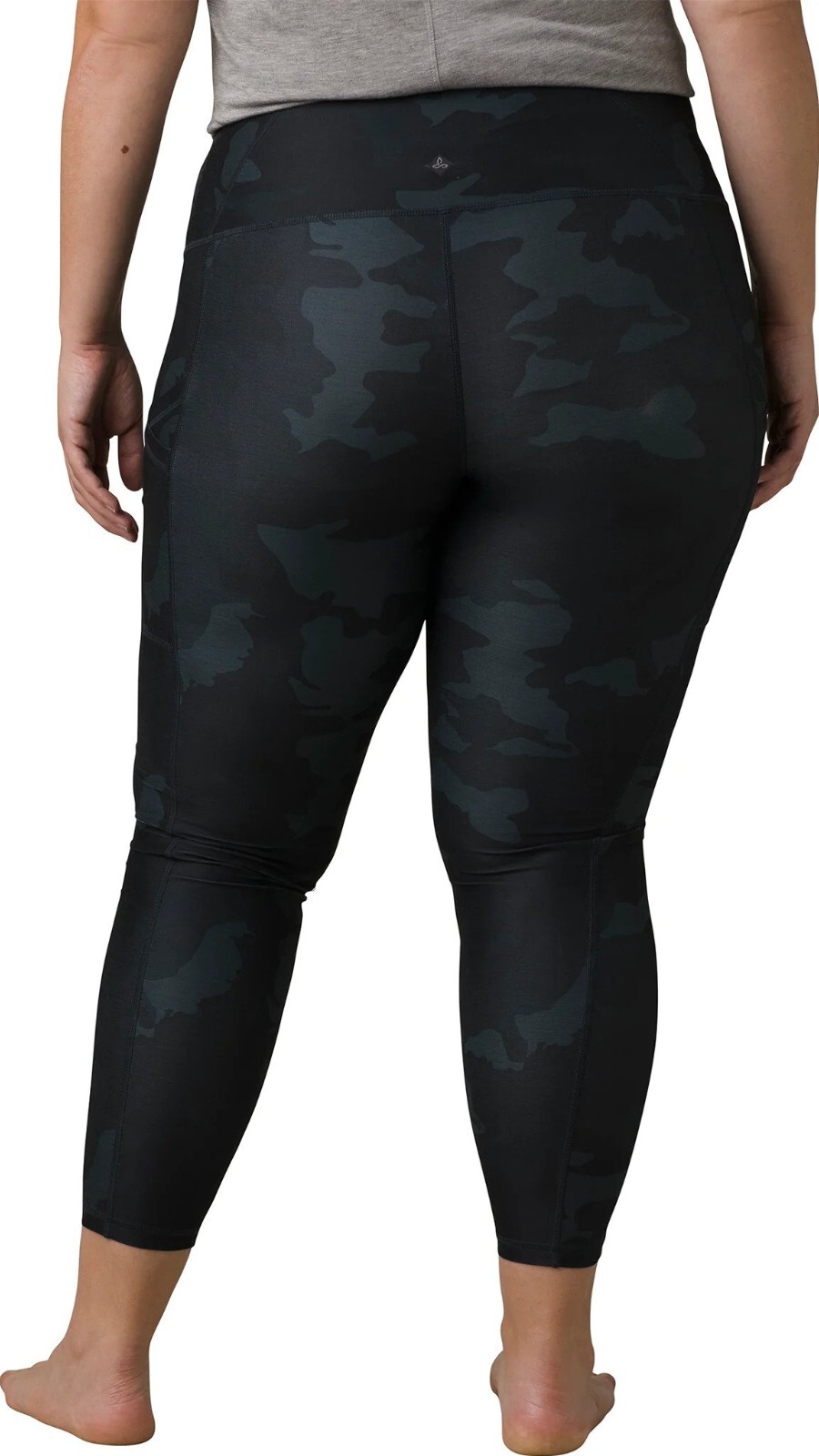 ALTRA NUOVO prAna LEGGING DONNA ELECTA MULTI NERO MIMETICO TAGLIE FORTI 2X CUCITURA INTERNA 26