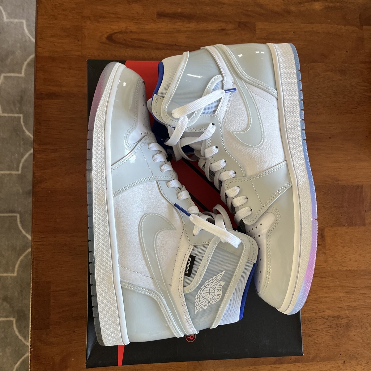 jordan 1 zoom racer blue box