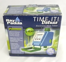 Water Hose Lawn Timer Automatic Programmable Electronic RP ETI 1 Time It Deluxe