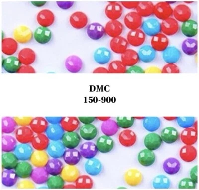 Diamond Painting ROUND Drills approx 200 Per Bag Choose DMC 150 to 900 UK