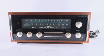 Vintage McIntosh MX113 Preamp w/ Wooden Case *Read*