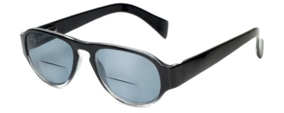 Calabria 4370SB Bi-Focal Reading Sunglasses 35 Colors & Powers Black/Red/Brown +