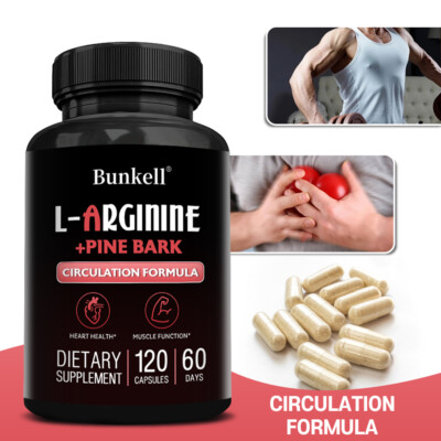 L-Arginine HCl and French Pine Bark Extract 1800 mg Testosterone Booster