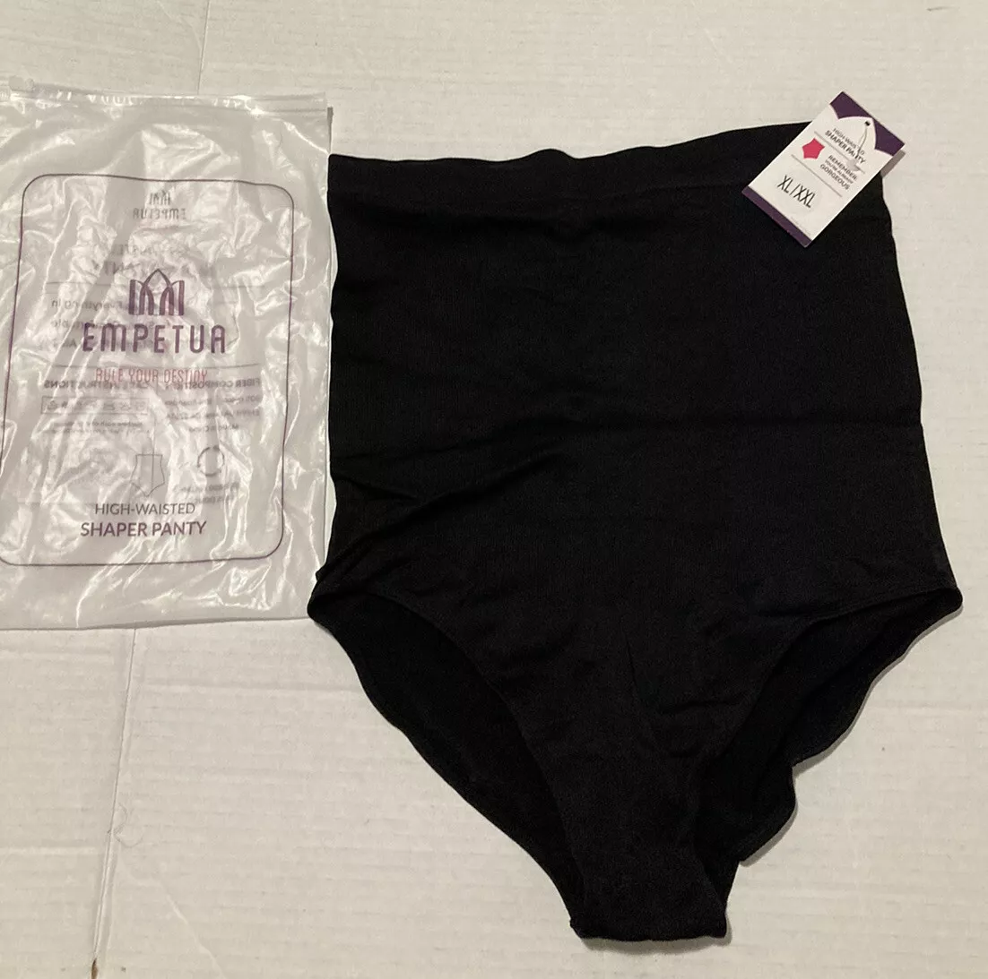 NWT Empetua High - Waisted Shaper Panty XL / XXL Black