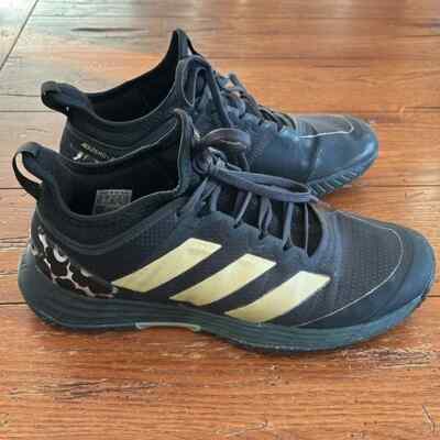 adidas x Marimekko Adizero Ubersonic 4 Black Gold Metallic Womens Size 8.5  | eBay