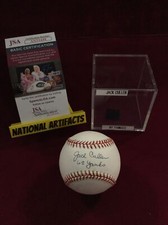 Jack Cullen New York Yankees Signed Rawlings Baseball JSA BB #