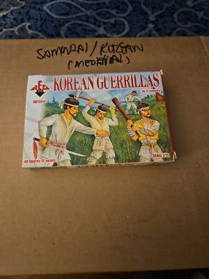 RedBox 72013 - 1/72 Korean Guerrillas XVI-XVII Century A.D. Plastic scale model