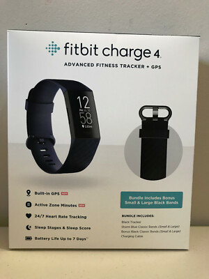 Fitbit Charge 4 Fitness and Activity Tracker with GPS Heart