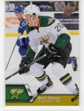 Brett Ritchie 14-15 Upper Deck AHL Hockey Base SP #150 Texas Stars