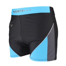 Men's Sports Swimming Trunks Low Waist Shorts Quick Dry Striped Boxer Trunks