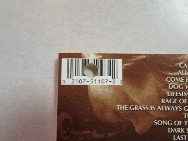 RIKK AGNEW TURTLE PROMO CD HARDCORE PUNK CHRISTIAN DEATH TRIPLE X 51107-2 OOP - Image 4 of 4